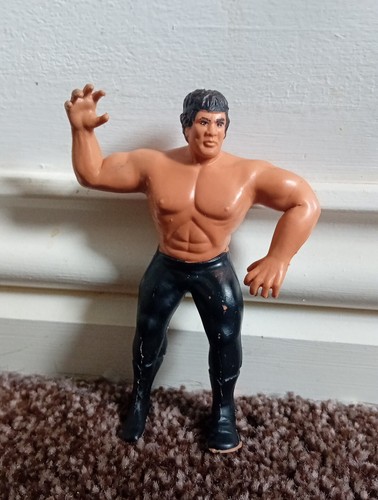 Vintage 1985 LJN WWF Ricky the Dragon Steamboat Be...