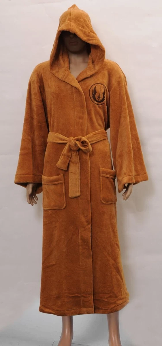 INTIMO Star Wars - Accappatoio con cappuccio da uomo e donna, Marrone, XXS/XS