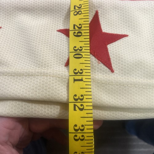 Vintage All Stars Sceglie Hockey Jersey Portiere Taglio K1 Sportswear Rosso Uomo L - Foto 10 di 13