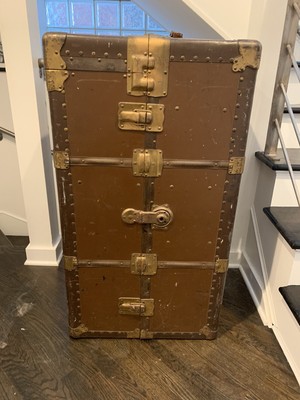 Vintage Steamer Wardrobe Trunk Ebay