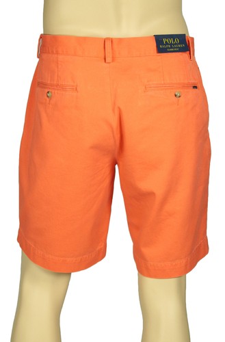 NEW MENS POLO RALPH LAUREN CLASSIC FIT 9" FLAT FRONT CHINO SHORTS - Picture 9 of 10