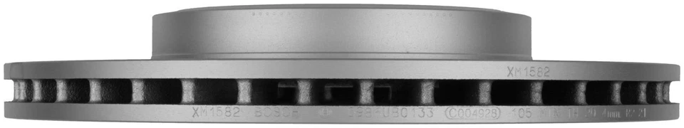 Rotor de freno de disco natural Bosch 15010136 se adapta a 07-09 Mini Cooper Foto 4 de 4