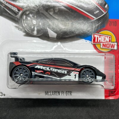 HOT WHEELS MCLAREN F1 GTR BLACK THEN AND NOW 7/10 VHTF 2017 | eBay