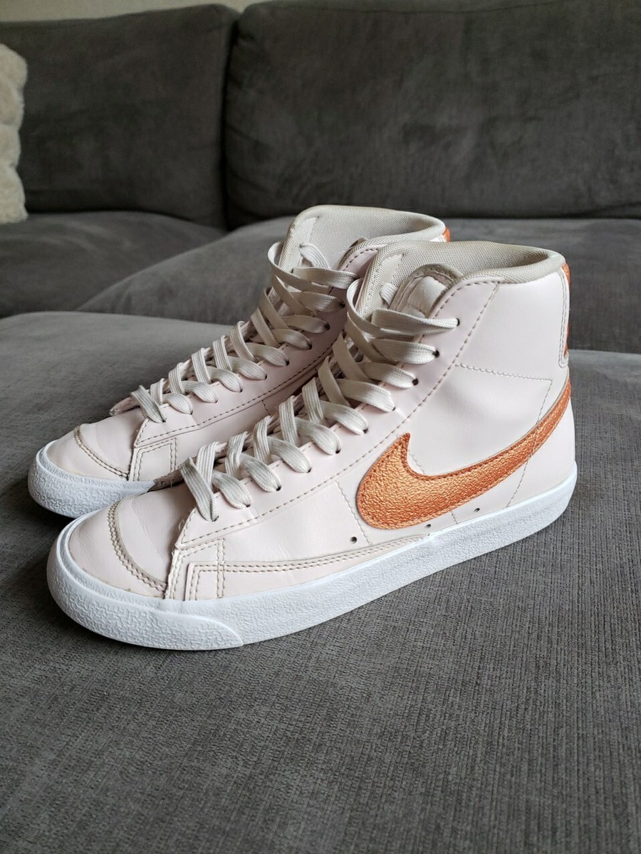 Nike Blazer Mid 77 Womens Size 7- Pink Copper Fully Cleaned!