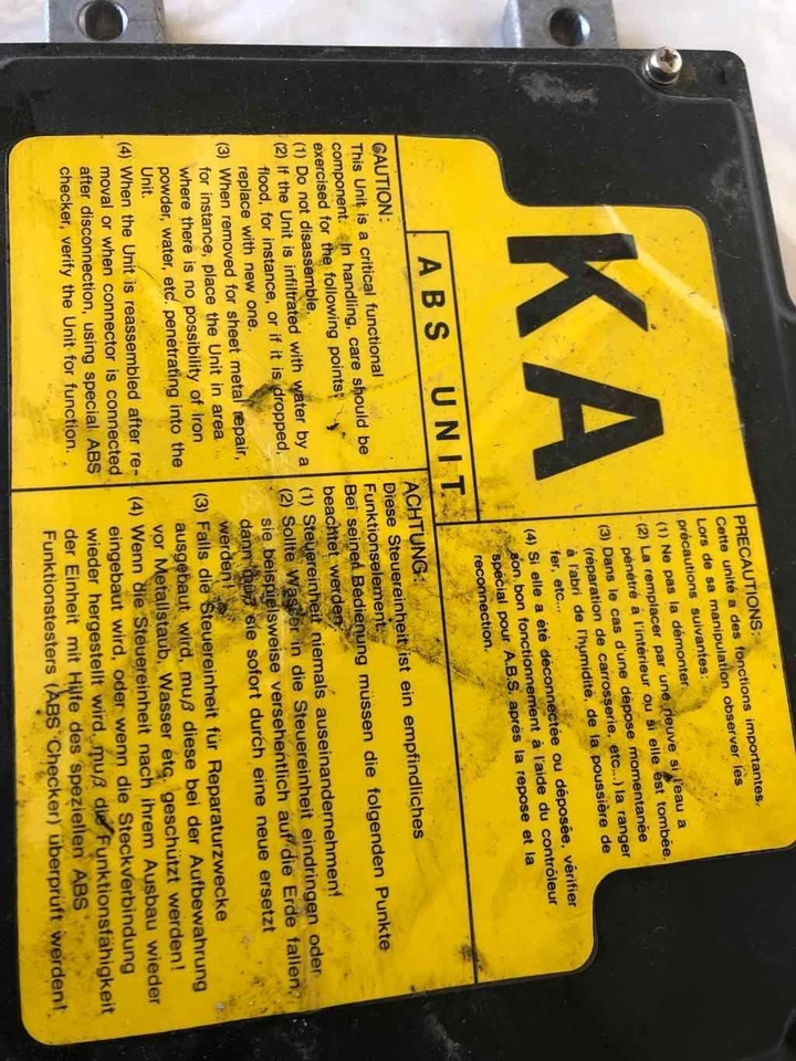 1992 - 1996 HONDA PRELUDE ABS módulo de controle de freio antibloqueio 39790-SS0-A01 2.3L - Imagem 2 de 4