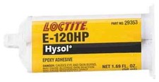 Loctite 237128 Two-Part Adhesive Epoxy: 50 mL Cartridge, 2 hr Working Time
