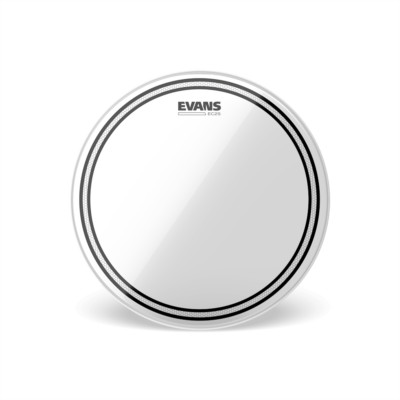 Evans EC2S Clear Tom Tom Drum Heads/Skins 8'' 10'' 12'' 13'' 14'' 15'' 16'' 