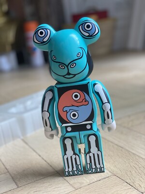 MEDICOM TOY - MEDICOM TOY メディコムトイ BE@RBRICK RON ENGLISH 100%&amp;400% SAN DIEGO COMIC CON&#39;07 ロンイングリッシュ ベアブリック コミコン フィギュア ブルー Medicom BEARBRICK Ron English signed 400% 100% SDCC 07