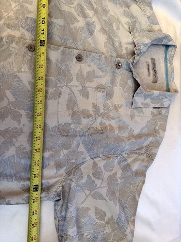 TOMMY BAHAMA Camp Shirt 100% Silk Mens XL Hawaiian Floral Tropic Beach Resort - Picture 12 of 13