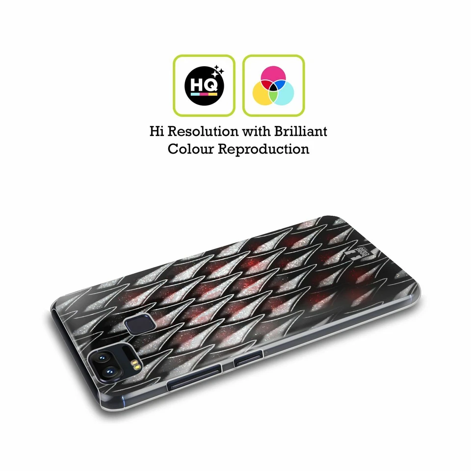 FUNDA TRASERA HEAD CASE CON ESCAMAS METÁLICAS DE DRAGÓN Y FONDO DE PANTALLA PARA TELÉFONOS ASUS ZENFONE Foto 2 de 4