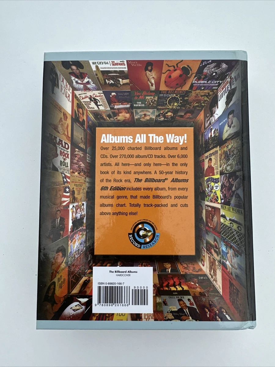 Joel Whitburn BOOK The Billboard Albums A6