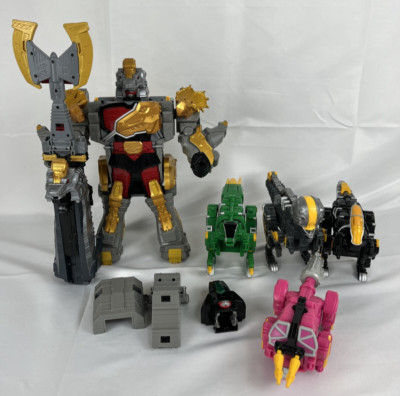 Power Rangers Dino Charge Kyoryuger DX Gigant Bragioh Megazord Zyudenchi set