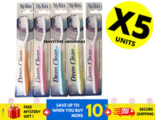 New 5 Units COSWAY Xylin Deep Clean Toothbrush with Nano Silver