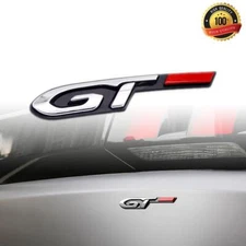 1x Car Fender Side GT Sticker Decoration Trim for Peuge 2008 3008 5008 308 508