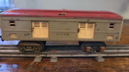 Lionel Prewar O Gauge, Baggage Car 'The Lionel Lines' 602 - Bild 2 von 17