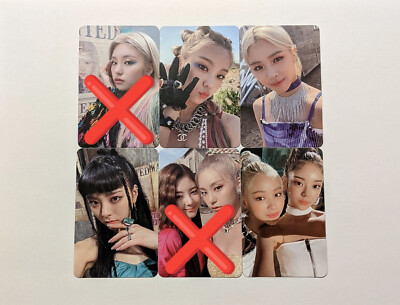 Itzy [Not Shy] Photocards