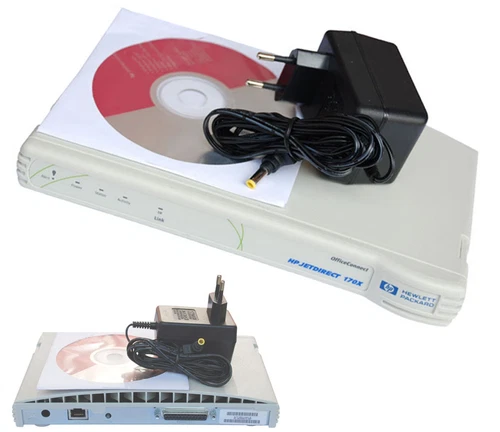 Serveur D'Impression HP JetDirect 170x J4102B Officeconnect Pour Lpt Windows 7