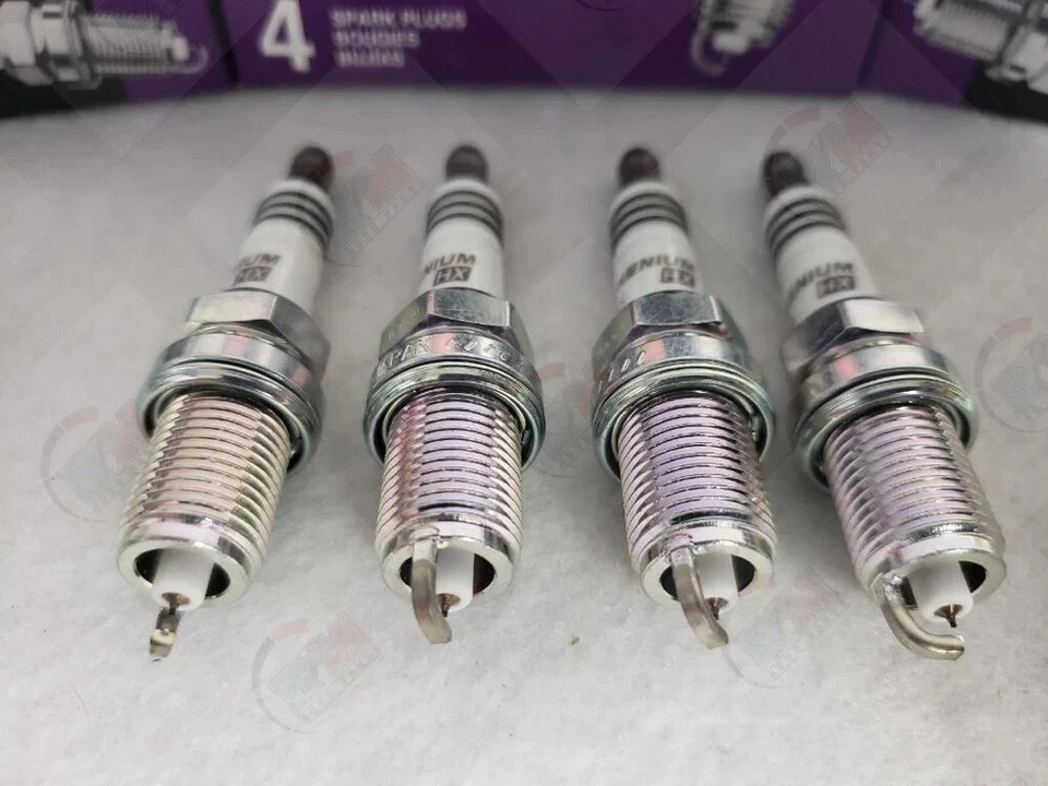 NGK RUTHENIUM HX Spark Plugs LFR5AHX 96355 Set of 4 - Image 3 of 4