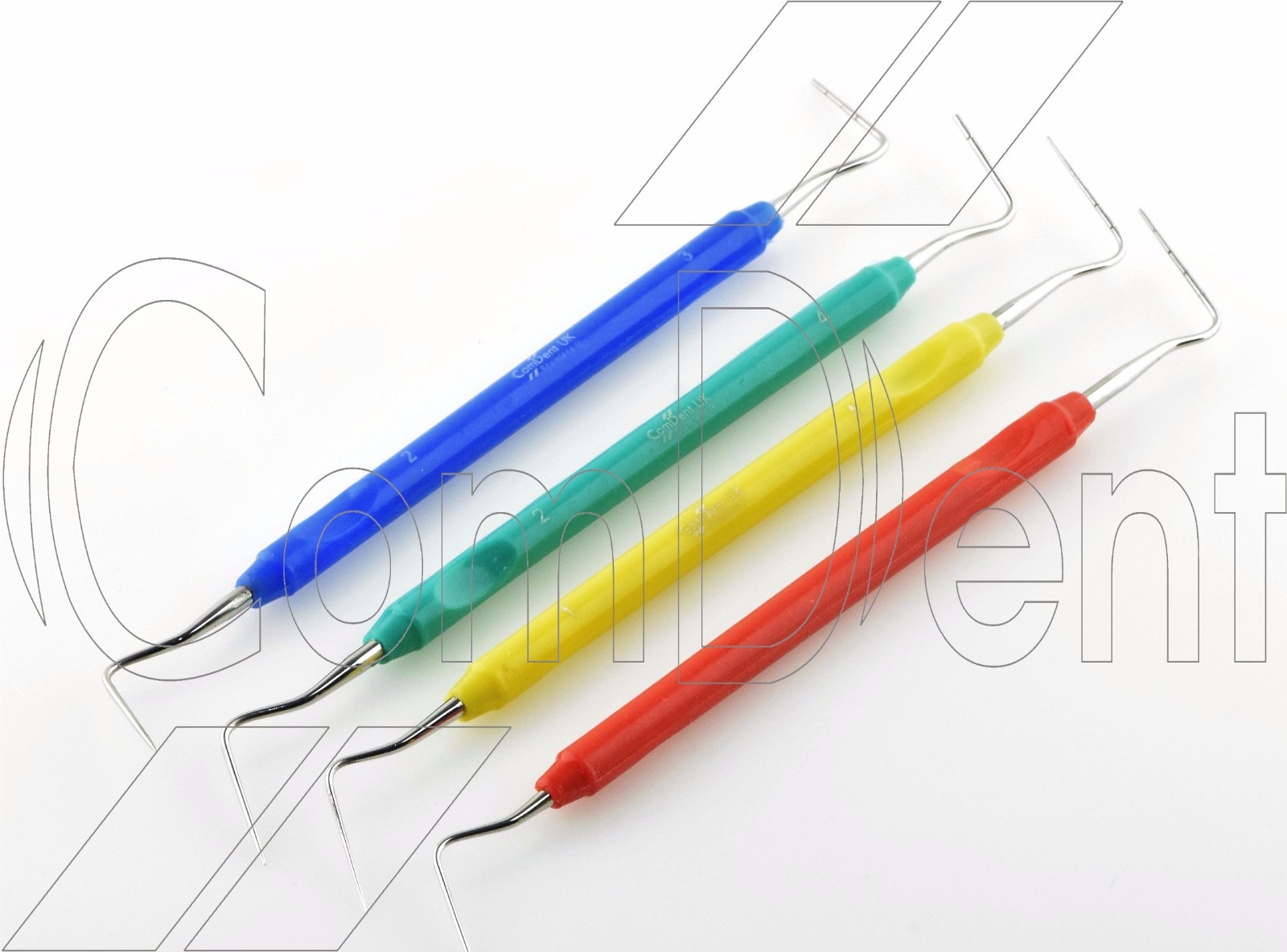 Endodontic Heat Carrier Pluggers Spreaders Set of 4 Prof. Machtou CE