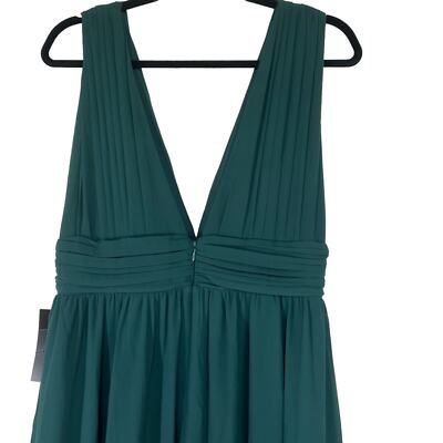 Lulus Heavenly Hues Forest Green Maxi Dress NWT Medium | eBay