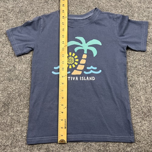 Life Is Good Captiva Island Florida T Shirt Kids Small Palm Tree Crusher Tee - Picture 4 of 9