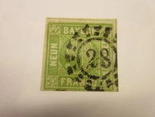 BAVARIA, Scott: 6 USED, Lot21.1, Cat $16