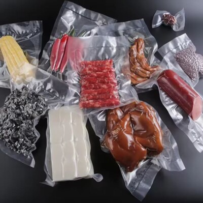 200 PCS Chamber Vacuum Sealer Bags Poly/Nylon Food Storage Package All  Sizes