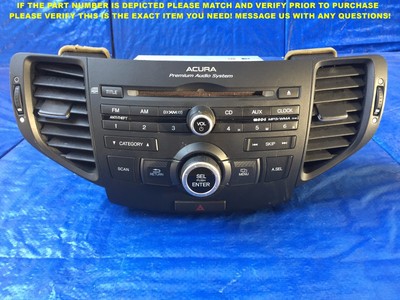 Acura tsx магнитола