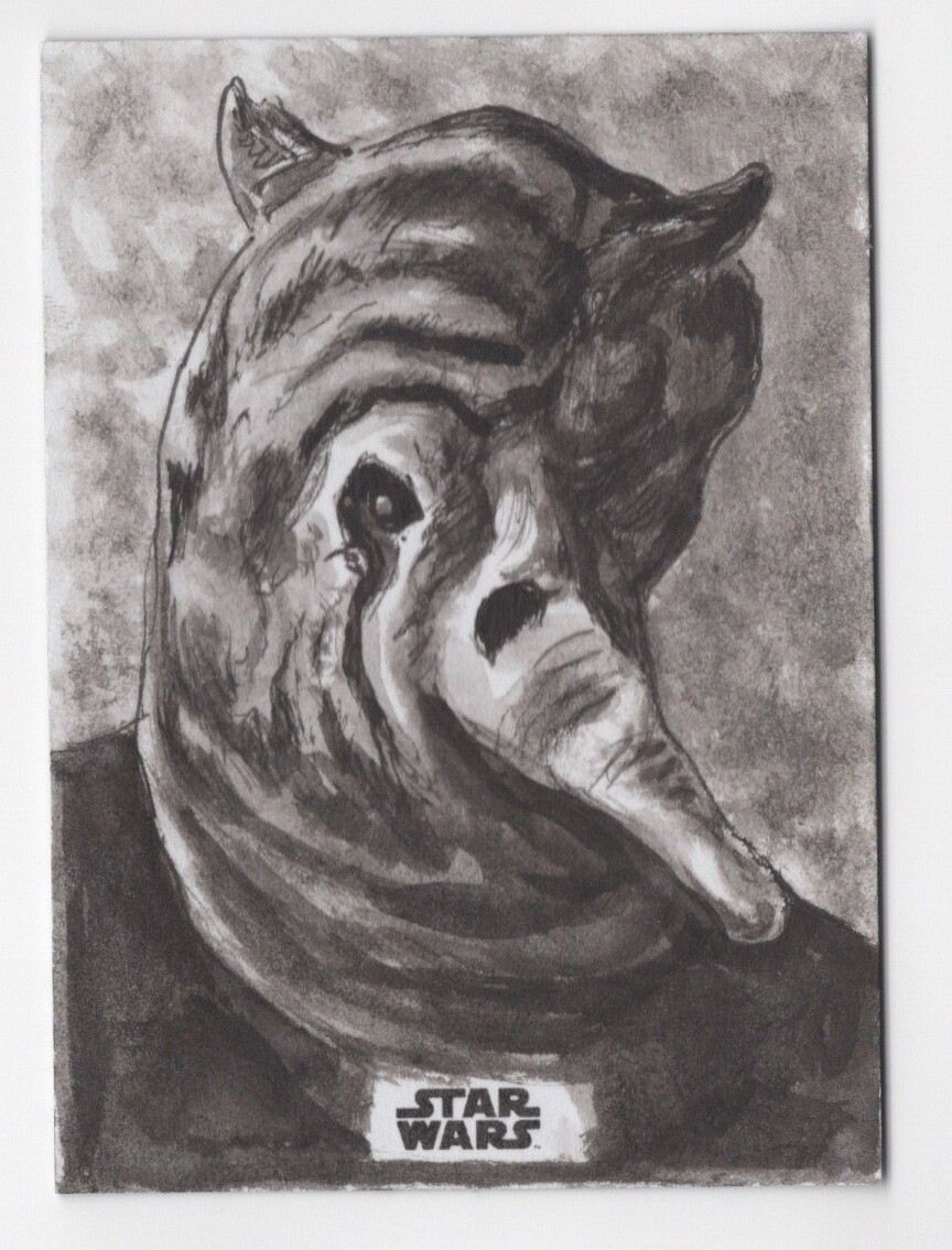 2018 Topps Star Wars Finest Sketch Card by Neil Camera 1/1 | eBay