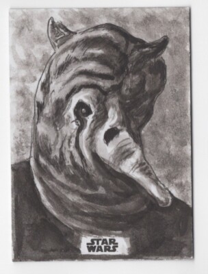 2018 Topps Star Wars Finest Sketch Card by Neil Camera 1/1 | eBay