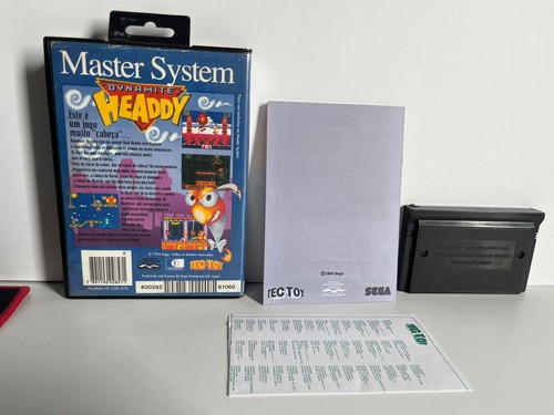 Dynamite Headdy - Sega Master System - Tectoy - Tec Toy - Brazil - Picture 2 of 3