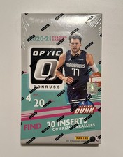 2020-21 Panini Donruss Optic Basketball Retail 20-Pack Box (Checkerboard Prizms)