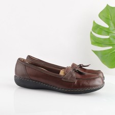 Clarks Womens Ashland Bubble Flat Size 11 WID...