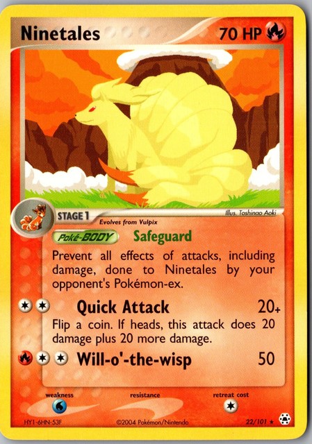 Ninetales #22 (Hidden Legends (2004))