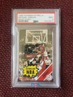 Michael Jordan 1988 Fournier NBA Estrellas Rules Card Bulls Graded PSA 9 MINT