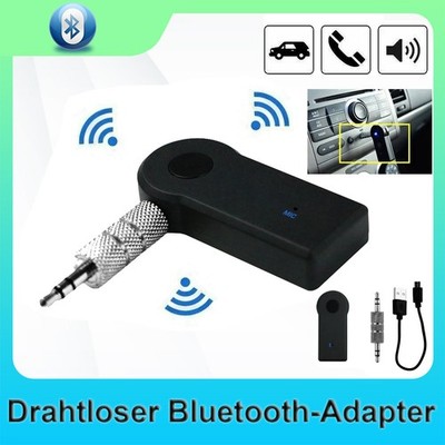 Wireless Bluetooth AUX Audio Receiver Adapter Portable 3.5mm Streaming Car A2DP