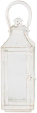 Zingz & Thingz Traditional White Candle Lanterns, Decorative Light Home Decor