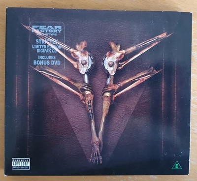 FEAR FACTORY Archetype - STRICTLY LTD. EDITION digipak CD & DVD (2004), VGC