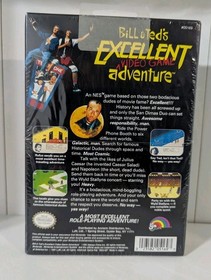 NES Nintendo BILL & TED'S EXCELLENT VIDEO GAME ADVENTURE - NEW & Factory Sealed!