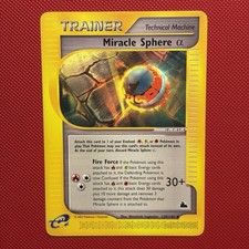 Pokemon Vintage Miracle Sphere Alpha 129/144 Skyridge 2003 Wotc E-Reader