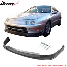 Fits 94-97 Acura Integra Type C Style Front Bumper Lip Spoiler Kit Unpainted Pu