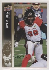 2022 Upper Deck CFL Gold Avery Ellis #19 r6v