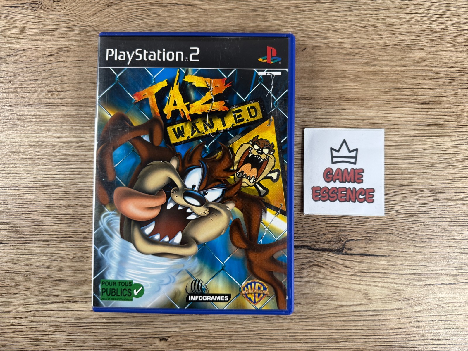 Taz Wanted PS2 Complet PAL FR Sony PlayStation 2