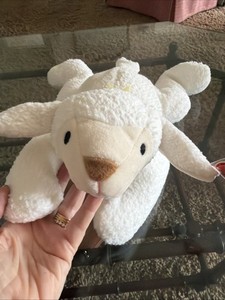 Vintage TY Pillow Pals 1996 BaBa Little Lamb White Sheep NWT 13”