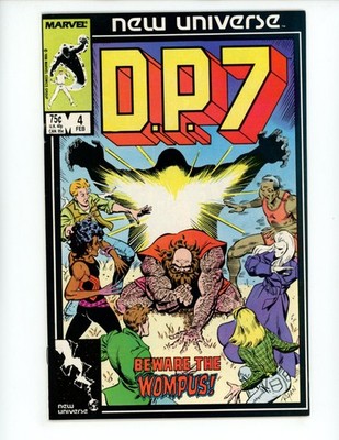 DP7 #4 1987 Marvel Comics VF Comic Book Direct Edition