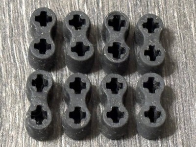 Lego 45590 Technic Achsverbinder doppelt - flexibler Gummi 8 Stück