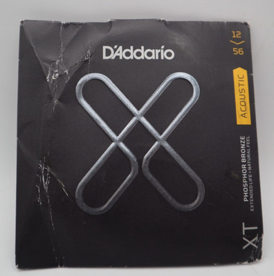 D'Addario XT Phosphor Bronze Acoustic Guitar Strings gauges 12-56