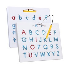Magnetic Alphabet Tracing Board, ABC Magnetic Letter Board, Magnets... Fast Ship