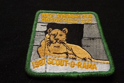Scout-O-Rama 1997 West Suburban BSA Brooklfield Zoo Chicago IL Patch Boy Scouts
