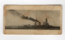 Rare Australian Warships Series McNiven c1930 Japan Mutsu Battleship
